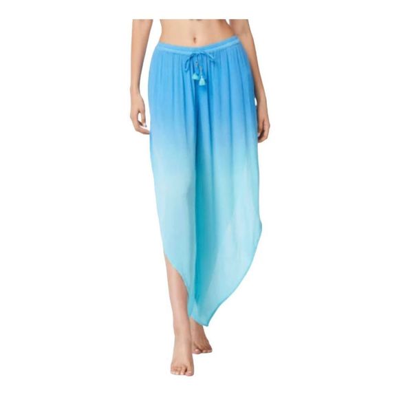 Bleu Rod Beattie Other - BLEU ROD BEATTIE Women's Coast to Coast Side Slit Cover-Up Pants Blue Size Large